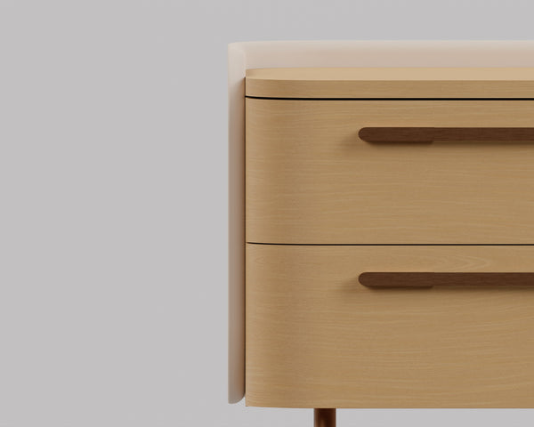 Shell Small Nightstand