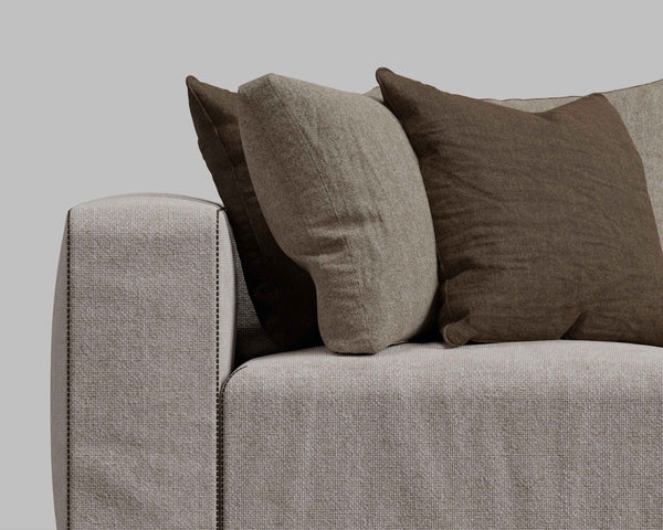 Cube 3 Seater L Shape Sofa
